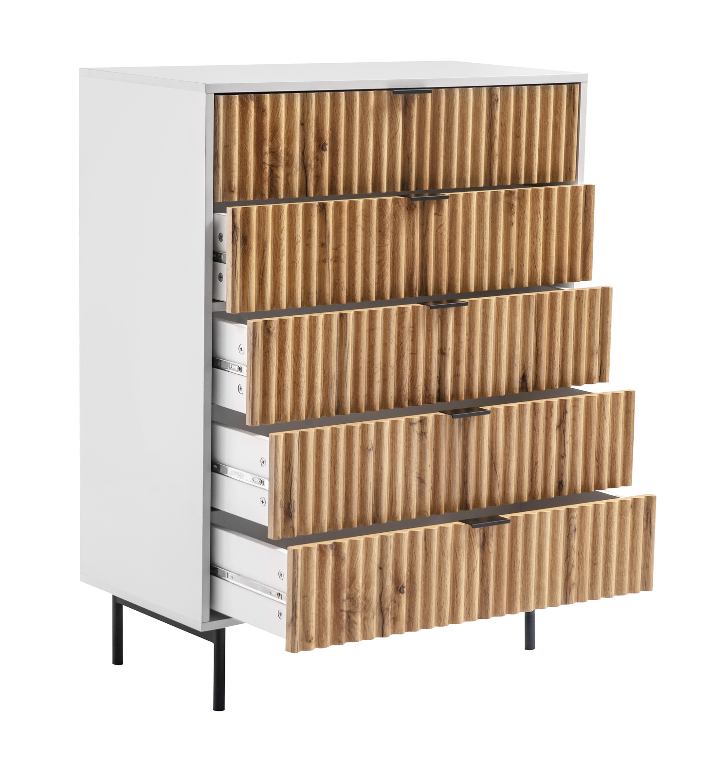 Chelsea Large Sideboard Buffet + 5 Drawers Chest Living Room Storage