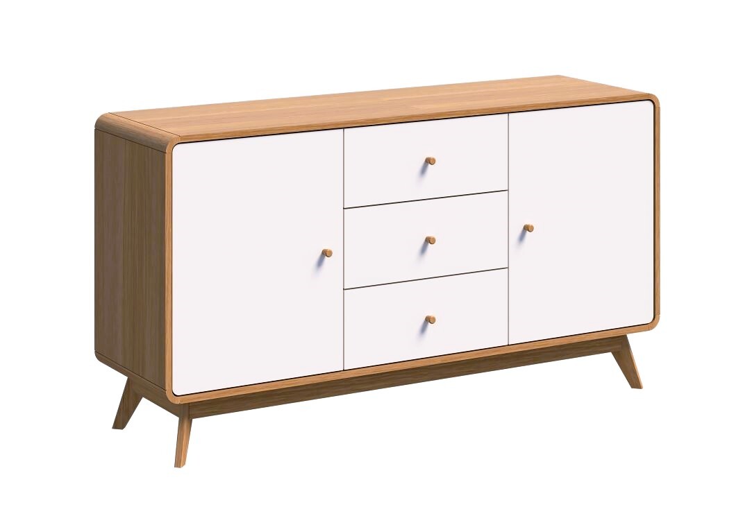 Cosmoliving Mid Century Sideboard Buffet Functional and well designed