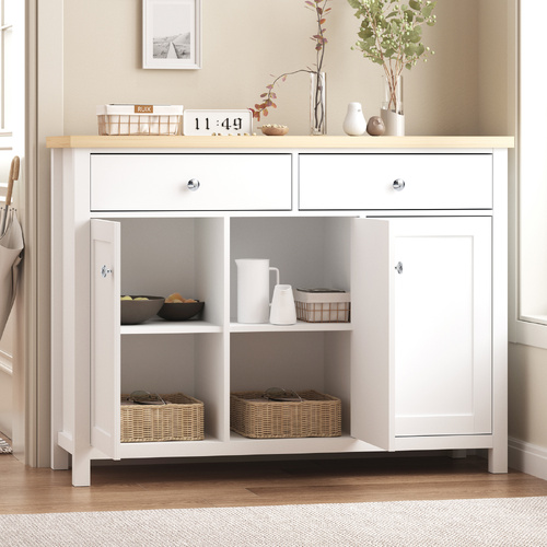 Clifton Large Buffet Sideboard with 2 Drawers & 3 Doors Storage Drawers
