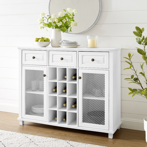 Modern Farmhouse Sideboard Wine Cabinet