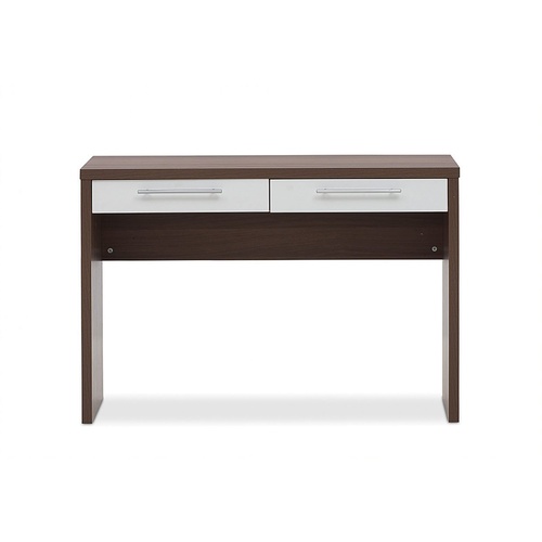 Cosmoliving Home Office Desk/Two Drawers W110 x H75cm Study Desk