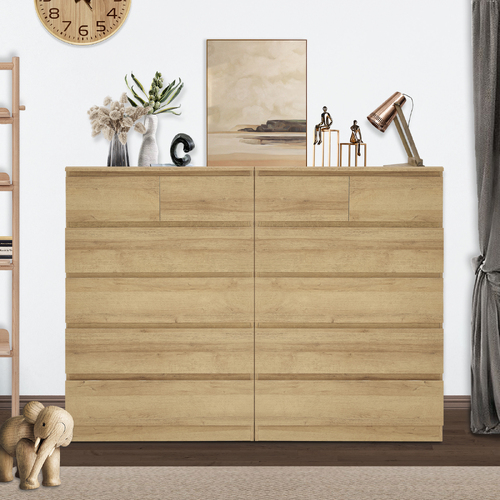 NOOSA Tall 2 set 6 Chest of Drawers