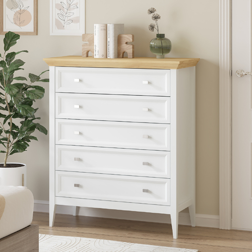 Coogee 5 Chest of Drawers Chest Tallboy Dresser