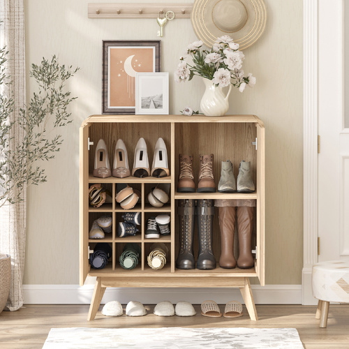Shoe Rack Cabinet Organiser Sideboard Hallway Storage Cupboard