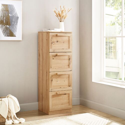 4 Drawer Tall Chest For Bedroom Drawers